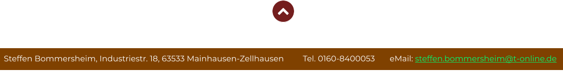 Steffen Bommersheim, Industriestr. 18, 63533 Mainhausen-Zellhausen         Tel. 0160-8400053       eMail: steffen.bommersheim@t-online.de Antiquitäten - Ökologischer Werterhalt